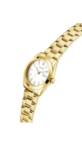 GUESS ▫️ Alice GW0934L2 - Relógio de pulso para mulher com data, bracelete em aço inoxidável, vidro mineral, mostrador branco, 3 bar, diâmetro da caixa: 32 mm 7