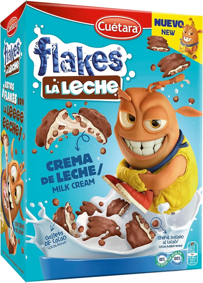 Cuétara ▫️ Flocos La Leche 480 g