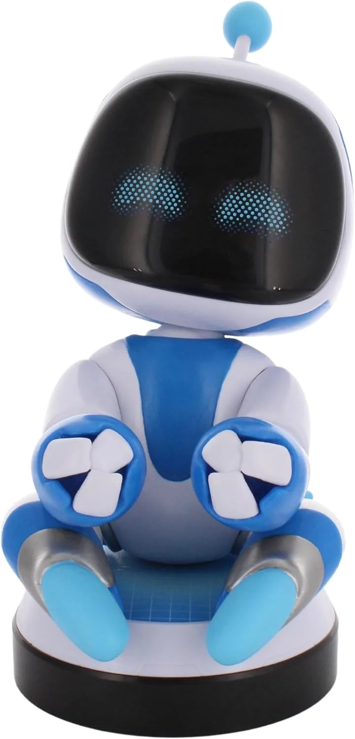 Cableguys ▫️ Sony Astro BOT Controller and Controller Stand - Figuras móveis e de suporte para controladores, compatíveis com a Xbox, PlayStation e a maioria dos controladores normais, acessórios de secretária para configurações de jogos