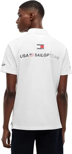 Tommy Hilfiger ▫️ Us Sailgp Réplica Polo Mw0mw44689 Polo de manga curta para homem 2