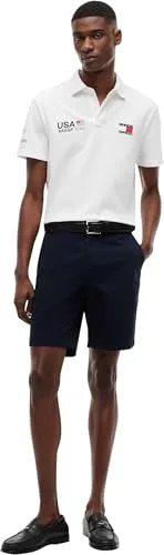 Tommy Hilfiger ▫️ Us Sailgp Réplica Polo Mw0mw44689 Polo de manga curta para homem 4