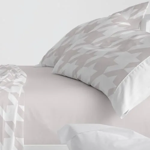 Burrito Blanco ▫️ Conjunto de lençóis 100% algodão para cama 150-160 Quarzo 2