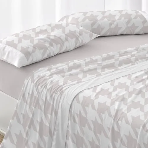 Burrito Blanco ▫️ Conjunto de lençóis 100% algodão para cama 150-160 Quarzo 3