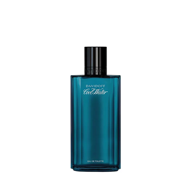 DAVIDOFF ▫️ Cool Water Eau de Toilette para Homem; Fragrância masculina aromática, fresca e com notas de coentro, menta e lavanda; Intensidade média