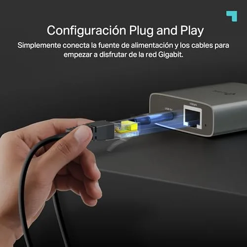 TP-Link ▫️ EH210 - Switch Ethernet Gigabit com 1 a 2 portas RJ45, Plug & Play 6