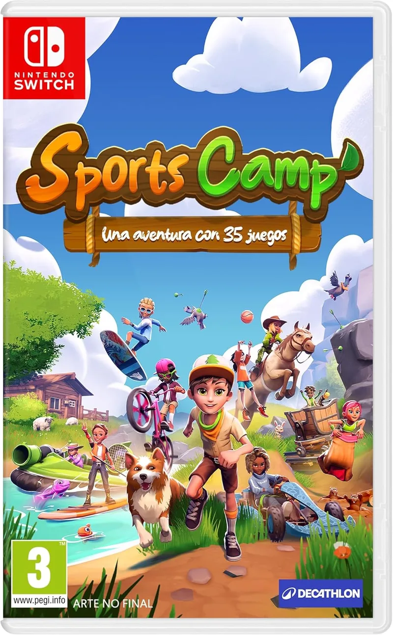 u&i entertainment limited ▫️ Sports Camp: Uma aventura com 35 jogos - Switch