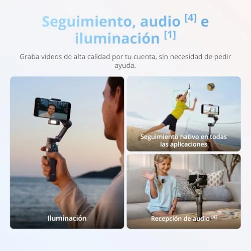DJI ▫️ Estabilizador para smartphones Osmo Mobile 8, estabilização em 3 eixos 3