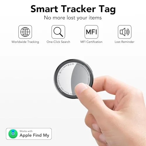 Tukio ▫️ Air Tag Smart Tracker, 4 unidades (apenas para iOS), localizador Bluetooth 5