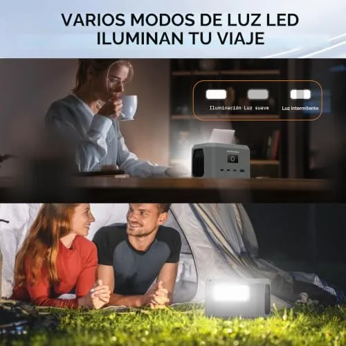 SinKeu ▫️ Estação de carregamento portátil, bateria LiFePO4 de 96 Wh, entrada/saída USB-C de 100 W 7