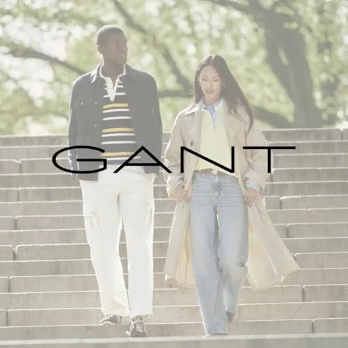 GANT ▫️ 2 Tone SS Polo Camisa Polo para Homem 3