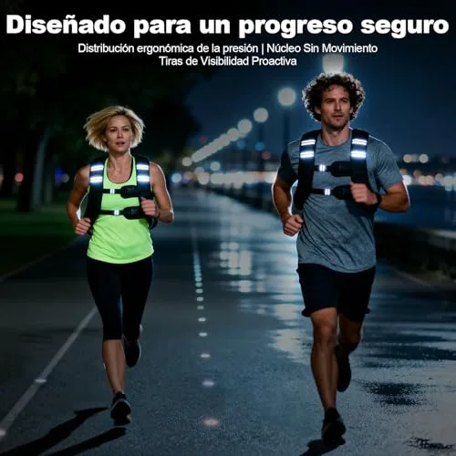 POWER GUIDANCE ▫️ Colete com pesos 6-20LB de peso fixo, neoprene impermeável, faixa torácica ajustável (89-127 cm), bolso para CrossFit, corrida e treino de força 4
