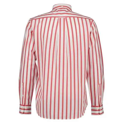 GANT ▫️ Camisa de homem Reg Classic Poplin com riscas largas 2