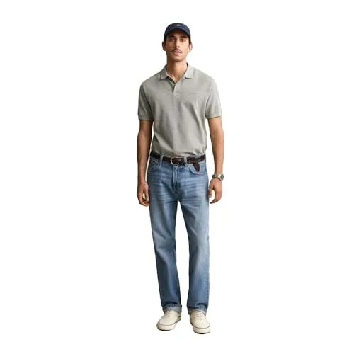 GANT ▫️ 2 Tone SS Polo - Camisa Polo para Homem 5