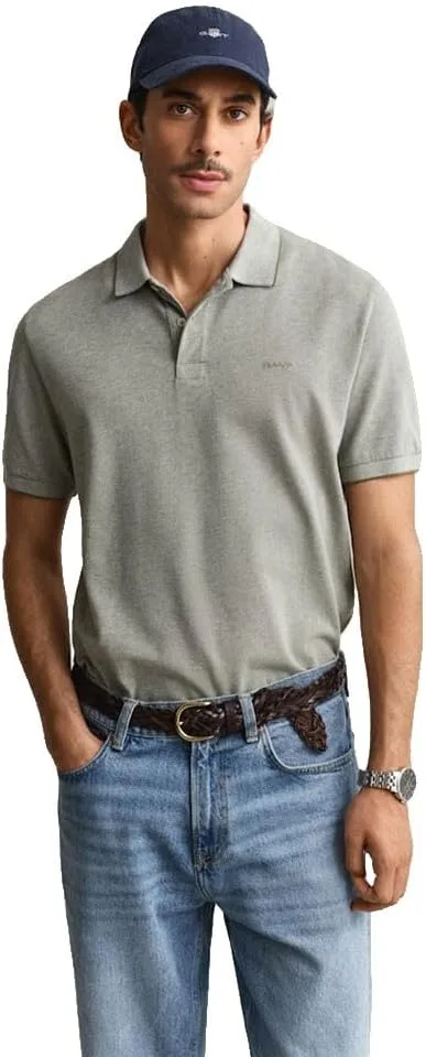 GANT ▫️ 2 Tone SS Polo - Camisa Polo para Homem