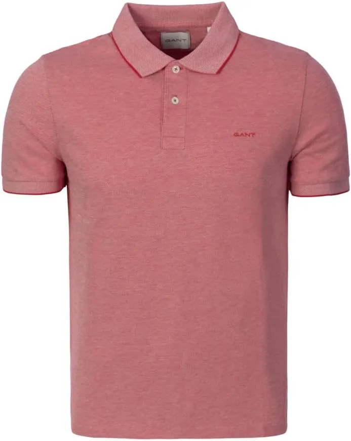 GANT ▫️ 2 Tone SS Polo Camisa Polo para Homem
