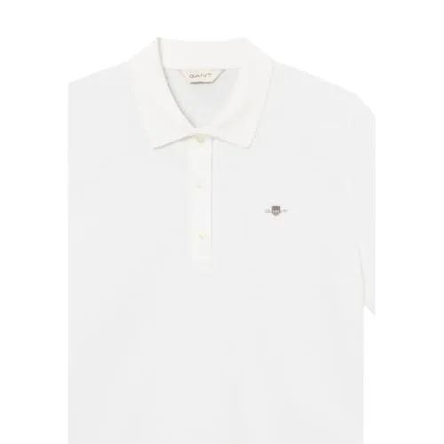 GANT ▫️ Reg Shield SS Pique Polo Camisa Polo para Mulher 3