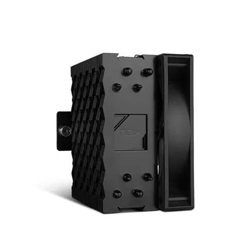 NOX XTREME PRODUCTS ▫️ HUMMER R-400 ARGB Preto - Dissipador de CPU a ar, ventoinha de 120 mm com PWM, iluminação ARGB, TDP de 235 W, 4 tubos de calor, compatível com Intel/AMD, silencioso e eficiente, preto 6