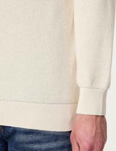 GANT ▫️ Camisola de malha com meio fecho em algodão microtexturizado para homem 4