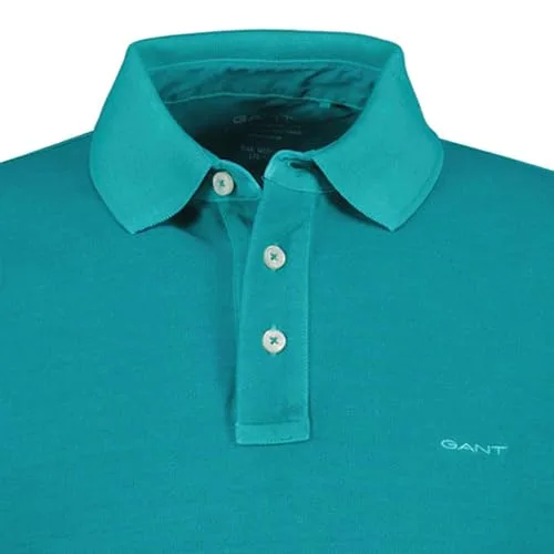GANT ▫️ Sunfaded SS Polo - Camisa Polo para Homem 3