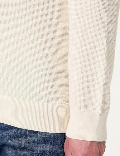 GANT ▫️ Casaco de malha com fecho em algodão microtexturizado para homem 4