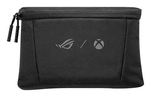 ASUS ▫️ Capa ROG Xbox Ally (2 em 1) Premium, Preta, Resistente à Água, com Compartimento Removível para Carregador, Forro em Veludo Macio 6