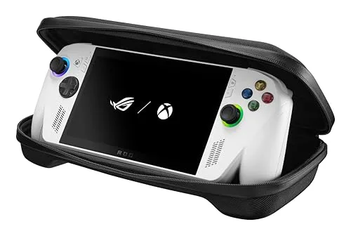 ASUS ▫️ Capa ROG Xbox Ally (2 em 1) Premium, Preta, Resistente à Água, com Compartimento Removível para Carregador, Forro em Veludo Macio 7
