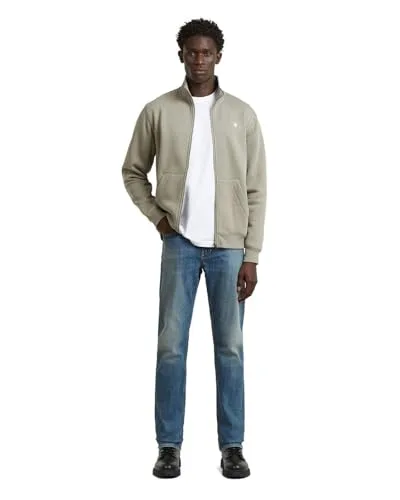 G-STAR ▫️ Calças de ganga Mosa Straight para homem, cor azul, tamanho: cintura 31, comprimento da perna 34 3