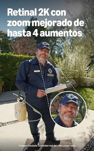Ring ▫️ Videotimbre com fios (Wired Video Doorbell) (última geração), Campainha com câmara, Retinal 2K, zoom melhorado até 6 aumentos, Período de teste gratuito de 30 dias do plano de subscrição 4