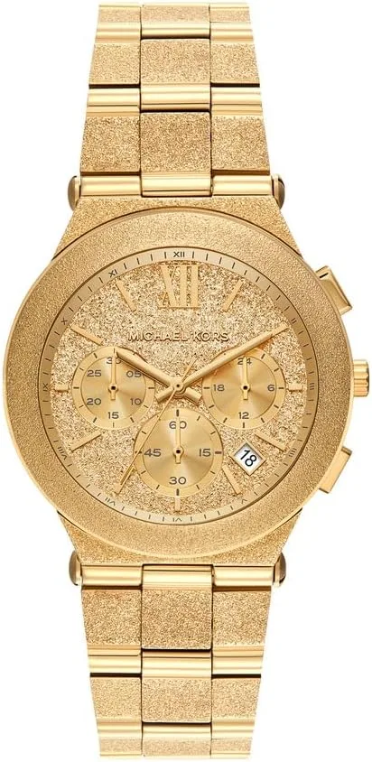Michael Kors ▫️ Relógio Billie Dam de 40 mm em aço inoxidável dourado, MK7556