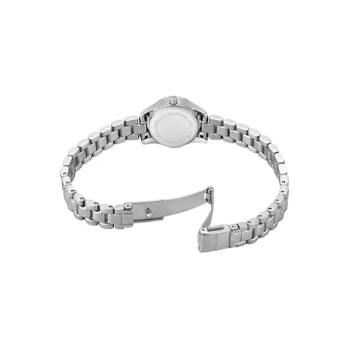 Michael Kors ▫️ Relógio Lexington para mulher, movimento de quartzo com três ponteiros, de 19 mm, com bracelete em aço inoxidável ou em pele 5
