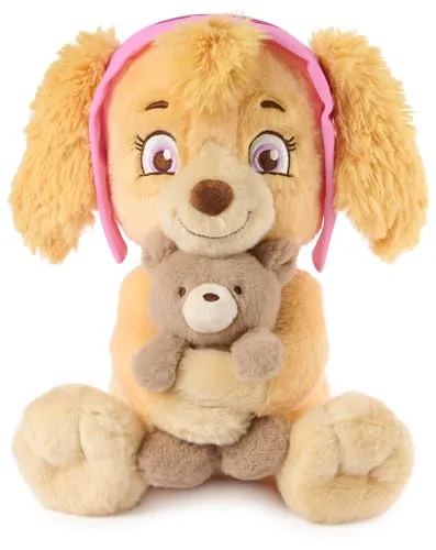 Paw Patrol ▫️ GUND Skye com Kai – Urso de peluche, brinquedo de peluche oficial da Chase, animal de peluche em forma de cão para crianças a partir de 1 ano, 9,5” 2
