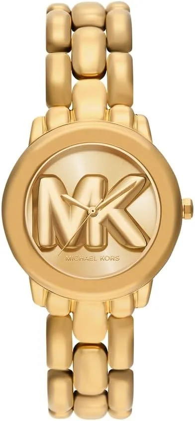Michael Kors ▫️ Relógio Phoebe Dam de 36 mm em aço inoxidável dourado, MK4923