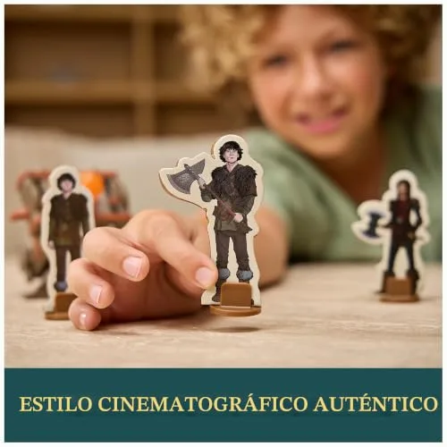 Dreamworks Dragons ▫️ Pack «Batalhas Incandescentes»: Figura do Desdentado «Trial of Flame» com Canhão Explosivo e Figuras Viking de «Como Treinar o Teu Dragão» - Brinquedos para Crianças a partir dos 4 Anos - Presente para Crianças a partir dos 4 Anos 6