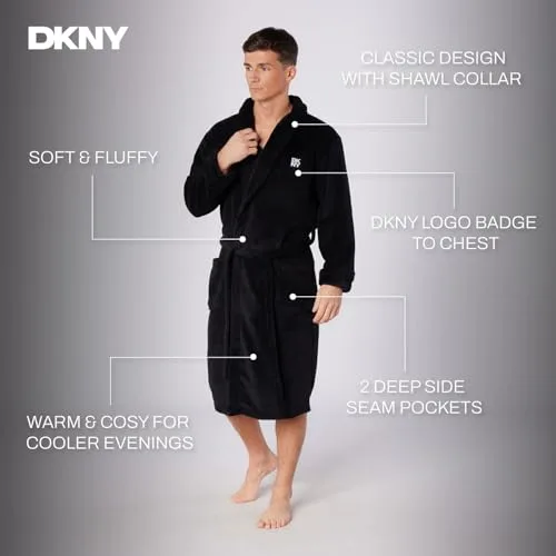 DKNY ▫️ Trash Pandas Roupão de banho para homem 5