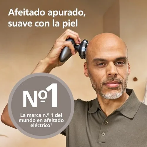 PHILIPS ▫️ Máquina de barbear com cabeça da Série 7000 Pro – Máquina de barbear com cabeça para homens e mulheres, cabeça flexível a 360°, lâminas ComfortCut para um barbear preciso e suave, HS7980/15 2