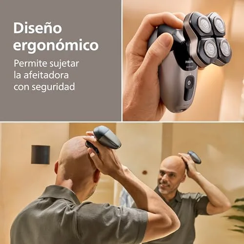 PHILIPS ▫️ Máquina de barbear com cabeça da Série 7000 Pro – Máquina de barbear com cabeça para homens e mulheres, cabeça flexível a 360°, lâminas ComfortCut para um barbear preciso e suave, HS7980/15 5