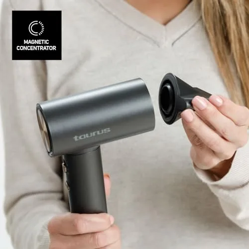 Taurus ▫️ Secador de cabelo profissional iónico para uso diário, cabelos lisos e encaracolados, ideal para viagens 5