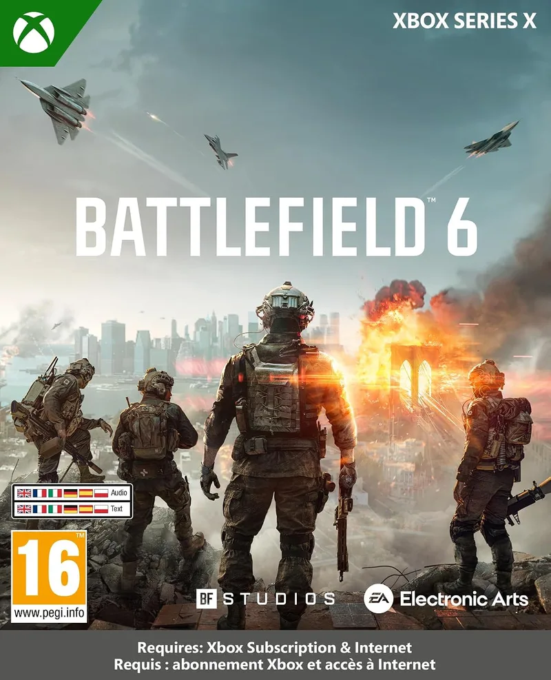 Electronic Arts ▫️ Battlefield 6 Edição Standard para Xbox Series X | Disco | Jogos | Espanhol