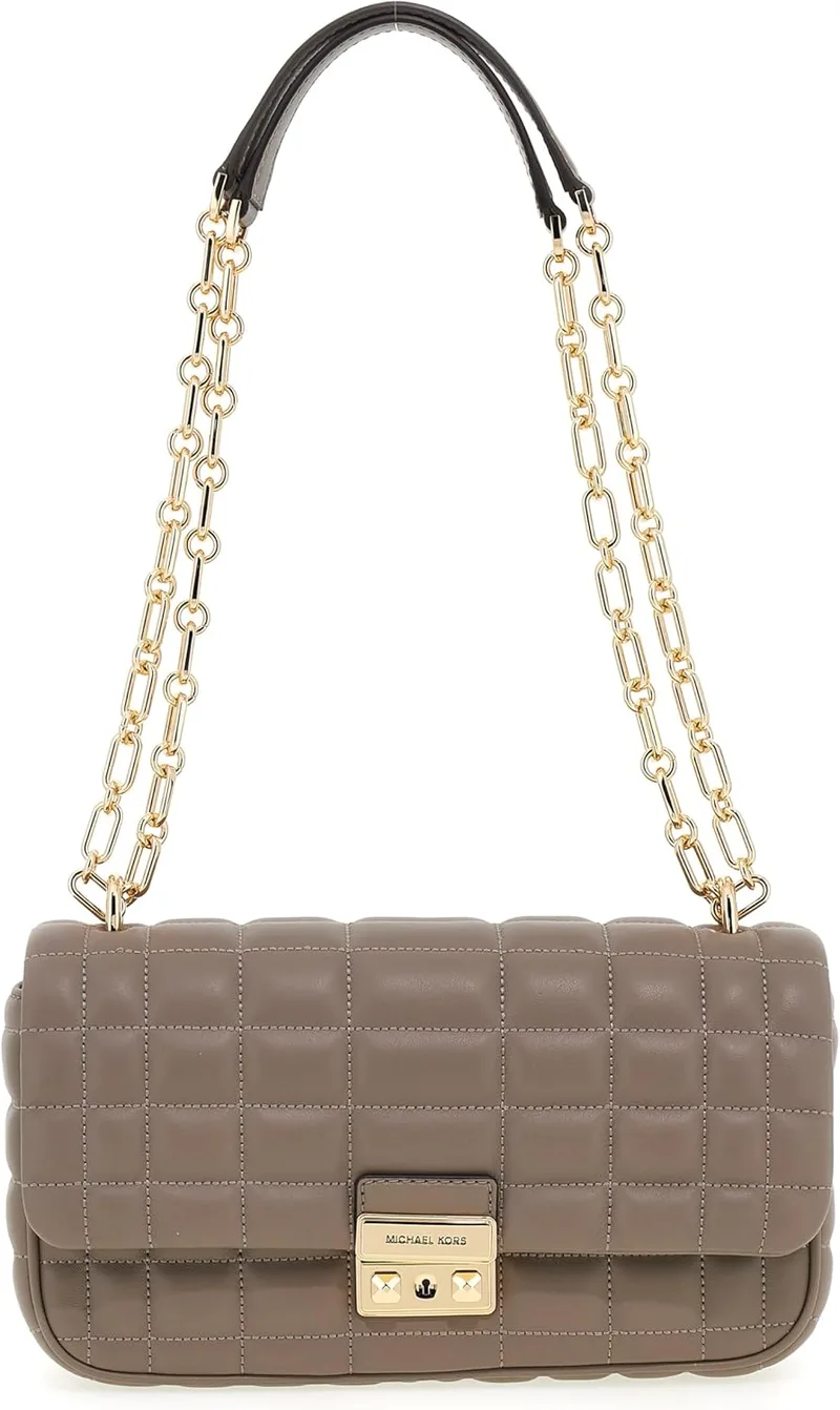 Michael Kors ▫️ LG CONV CONV CHAIN SHLDR BIRCH UM TAMANHO