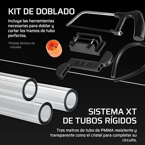 Corsair ▫️ Kit de refrigeração personalizada iCUE Link XH505i RX360 RGB – Bloco de refrigeração líquida XC7 Elite, bomba e depósito XD6 Elite, 3 RX120 RGB, radiador XR5 de 360 mm, System Hub – Preto 7