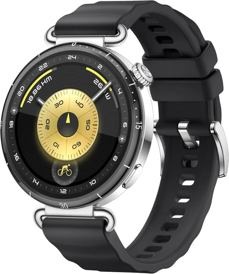 HUAWEI ▫️ Watch GT 6 41mm GPS Smartwatch, ecrã tátil AMOLED, até 14 dias de autonomia da bateria, NFC, ciclismo, mais de 100 modos de desporto, compatível com iOS Android, monitorização da saúde, bem-estar emocional, preto