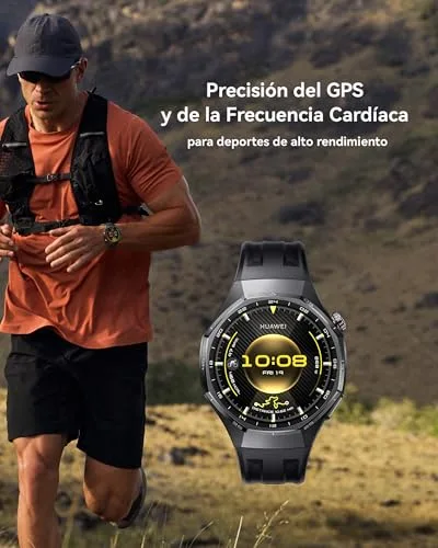 HUAWEI ▫️ Watch GT 6 Pro 46 mm, relógio inteligente com GPS e ecrã AMOLED de 1,47 polegadas, Preto 3