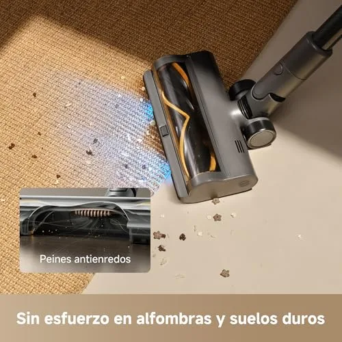 dreame ▫️ R30, Aspirador sem fio, 22 000 PA/190 AW, escova EdgeReach 4