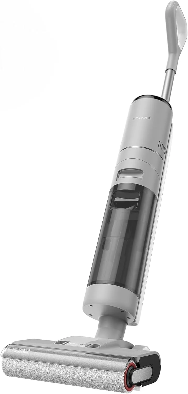 DREAME ▫️ G10 Pro Aspirador de líquidos e secos, 16000 Pa de sucção, restos líquidos e sólidos, ecrã LED, escova de dois bordos, limpeza com dupla rotação com o premir de um botão, 35min de autonomia