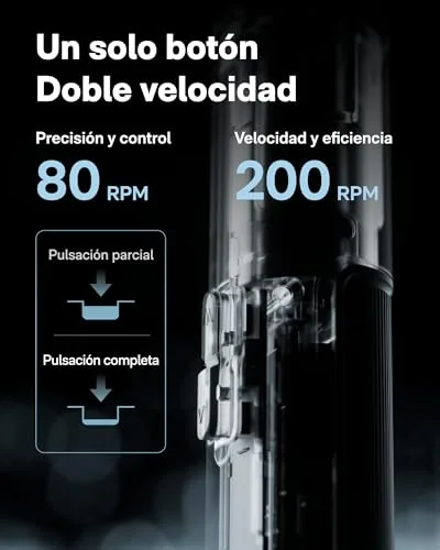 HOTO ▫️ Chave de fendas elétrica PixelDrive de 3,6 V, ecrã inteligente 3