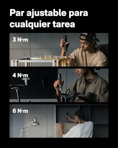 HOTO ▫️ Chave de fendas elétrica PixelDrive de 3,6 V, ecrã inteligente 5