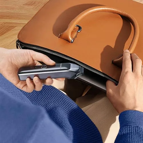 BARBERBOSS ▫️ Máquina de cortar cabelo sem fios para homem, máquina de barbear em forma de T, kit de higiene à prova de água com 4 pentes-guia, ecrã LCD, carregamento rápido por USB, máquina de cortar cabelo facial e corporal (Preto) 3