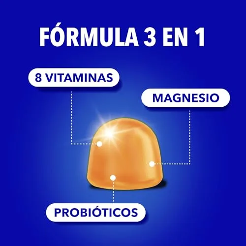 Bion 3 ▫️ Bion3 Energy Gummies para a energia física e mental, com vitamina C e magnésio, vitaminas B12, B1, B2, B3, B6, B7, vitamina D e probióticos, 60x2 gomas, para 1-2 meses de utilização 5