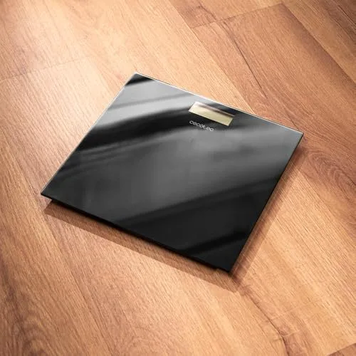 Cecotec ▫️ Balança de casa de banho digital 30 x 30 cm Surface Precision. Design compacto, medições precisas, capacidade máxima de 180 kg, ligar e desligar automático, base antiderrapante, funciona com pilhas 2