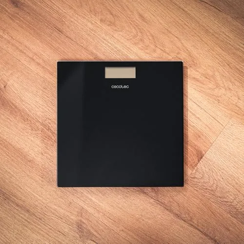 Cecotec ▫️ Balança de casa de banho digital 30 x 30 cm Surface Precision. Design compacto, medições precisas, capacidade máxima de 180 kg, ligar e desligar automático, base antiderrapante, funciona com pilhas 5